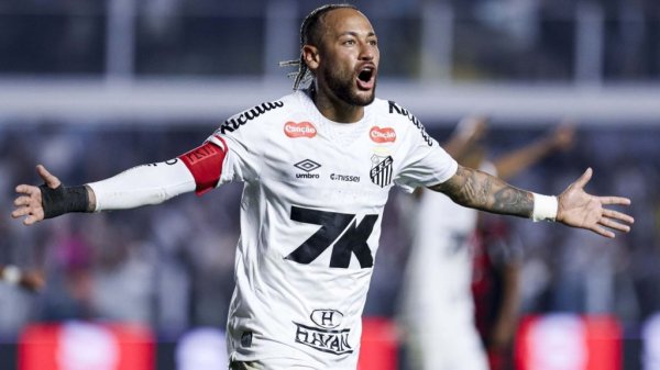 j1.com Imprensa estrangeira repercute gol de Neymar contra o Flamengo: &#8220;O craque voltou&#8221;⚽